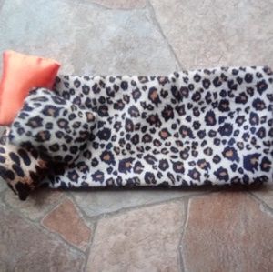 Barbie 12" Inch Doll Silk Leopard Print Bedding